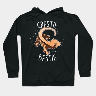 Crested Gecko Lizard Reptile Crestie Bestie Hoodie